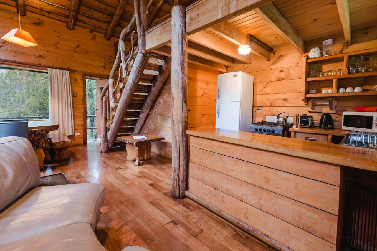 Huilo Huilo Cabanas Del Bosque Пуерто-Фуй Екстер'єр фото