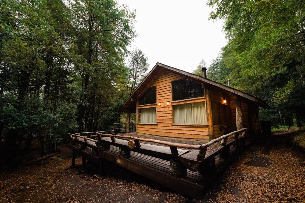 Huilo Huilo Cabanas Del Bosque Пуерто-Фуй Екстер'єр фото