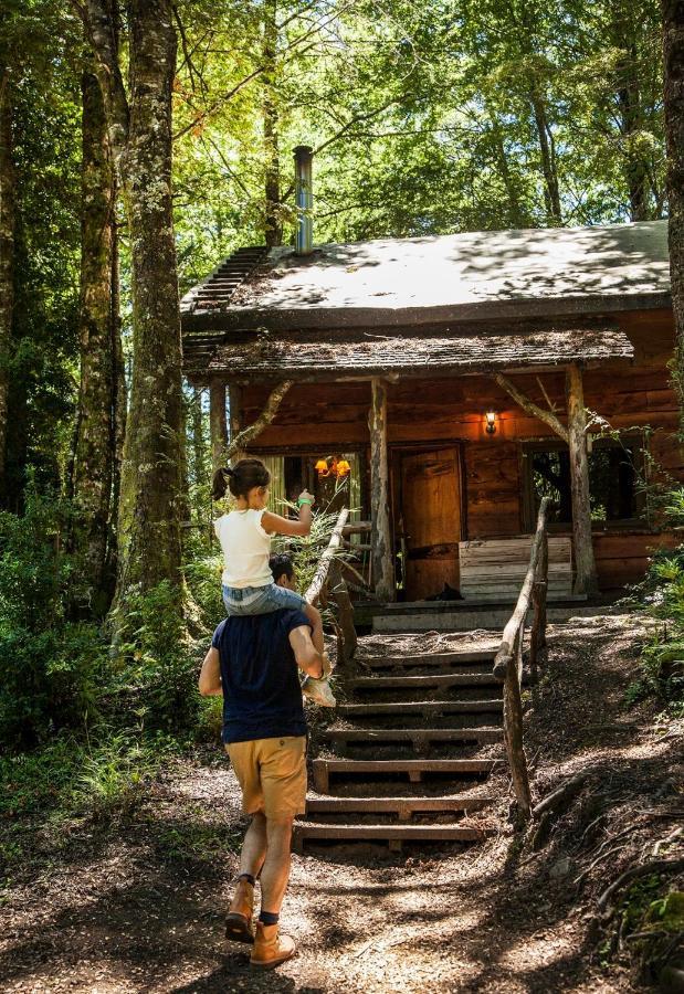 Huilo Huilo Cabanas Del Bosque Пуерто-Фуй Екстер'єр фото