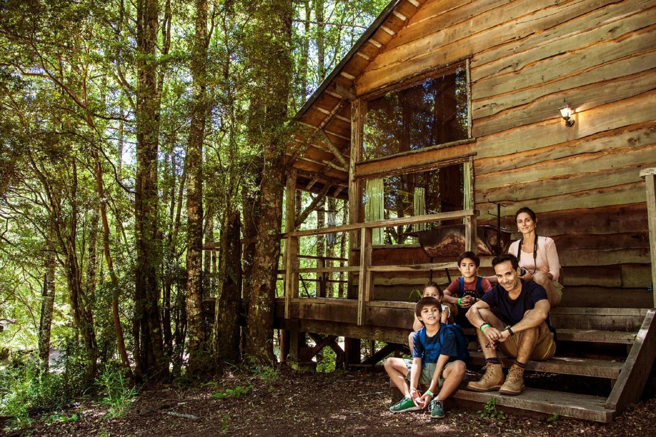 Huilo Huilo Cabanas Del Bosque Пуерто-Фуй Екстер'єр фото