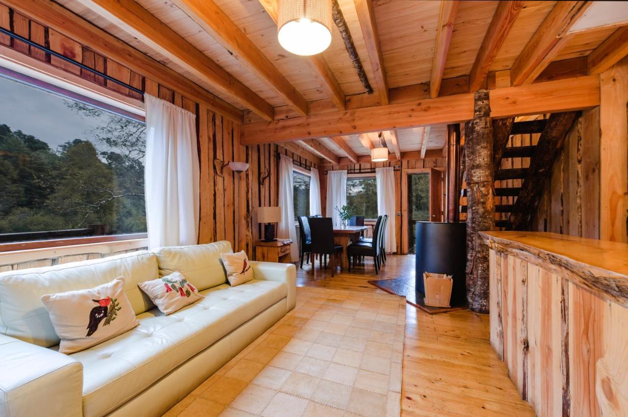Huilo Huilo Cabanas Del Bosque Пуерто-Фуй Екстер'єр фото