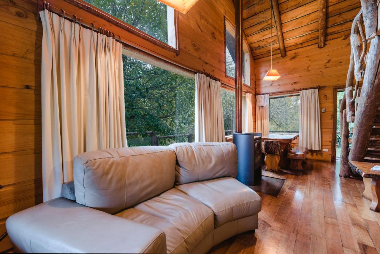 Huilo Huilo Cabanas Del Bosque Пуерто-Фуй Номер фото