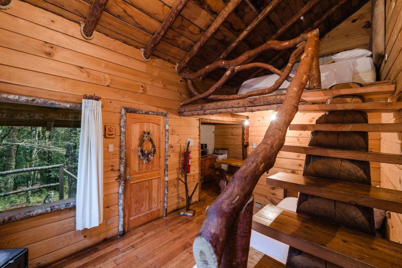 Huilo Huilo Cabanas Del Bosque Пуерто-Фуй Екстер'єр фото